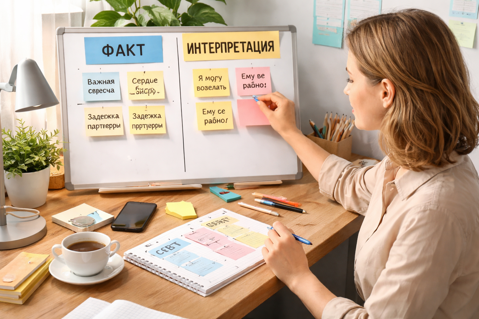 КПТ-инструменты для работы с тревогой