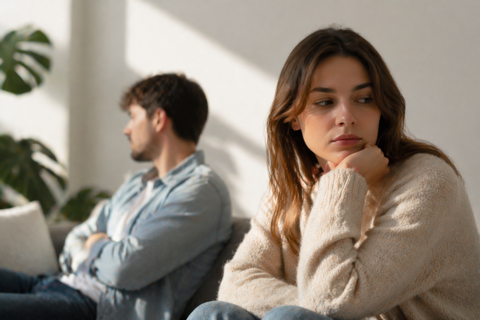 Иллюстрация связей и личных границ в отношениях