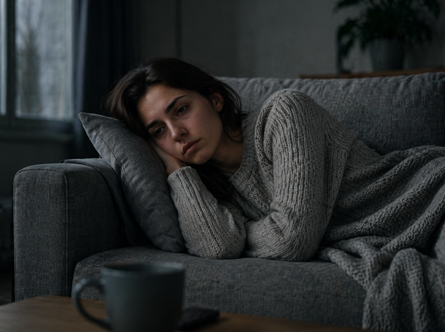 Иллюстрация выхода из апатии к энергии жизни