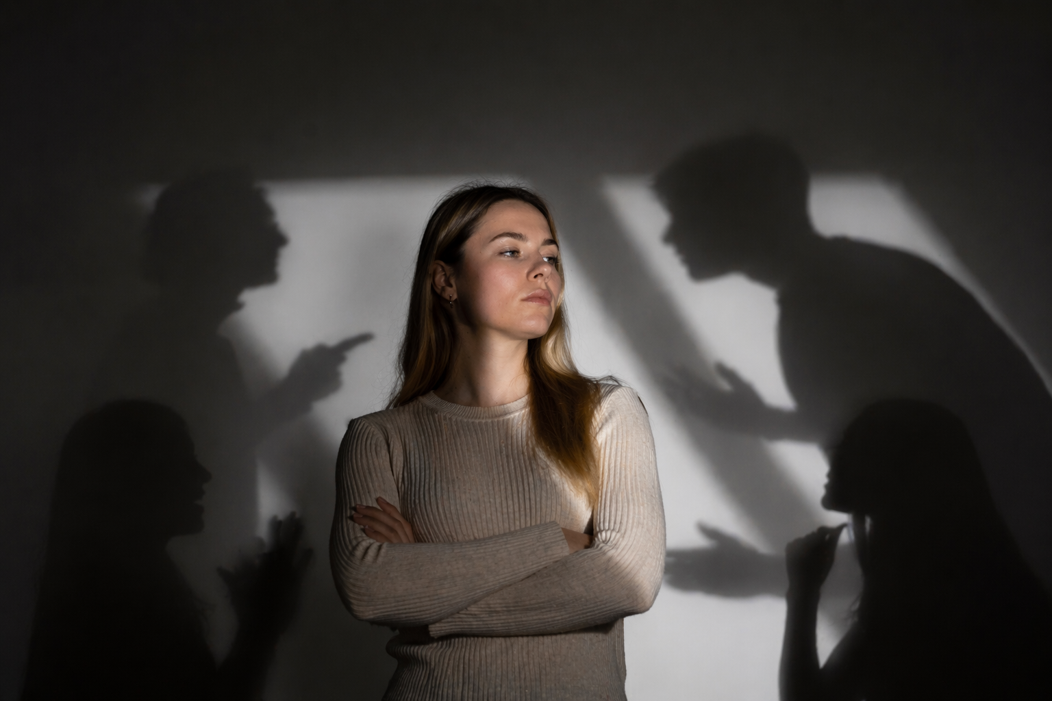 Иллюстрация внутренней опоры и личных границ